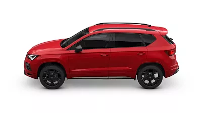 SEAT Ateca Black EDITION FR 1.5 TSI 150k DSG 1.5 TSI 150k DSG 110 kW automat Velvet červená