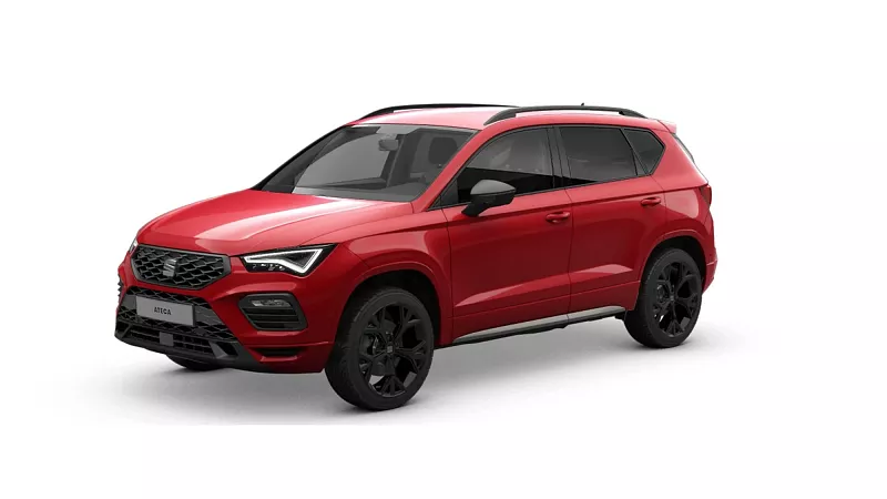 SEAT Ateca Black EDITION FR 1.5 TSI 150k DSG 1.5 TSI 150k DSG 110 kW automat Velvet červená