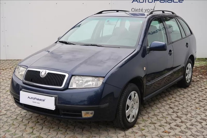 Škoda Fabia 1,9 TDI PD Comfort Combi 74 kW modrá