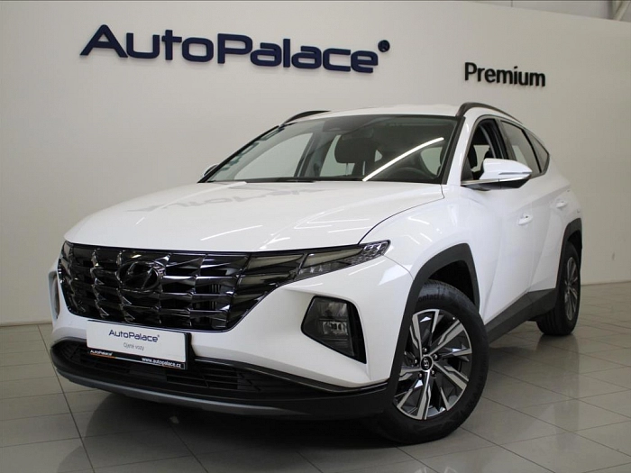 Hyundai Tucson 1,6 TGDi 110kW MT 25 880 km 110 kW automat bílá