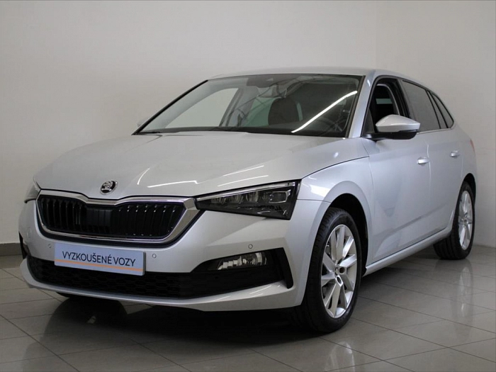 Škoda Scala 1,5 TSi 110kW Style 41tkm! ČR 110 kW šedá