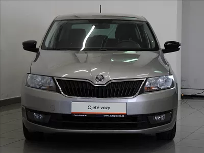 Škoda Rapid 1,2 TSi DSG Style 129tkm. ČR 66 kW automat žlutá