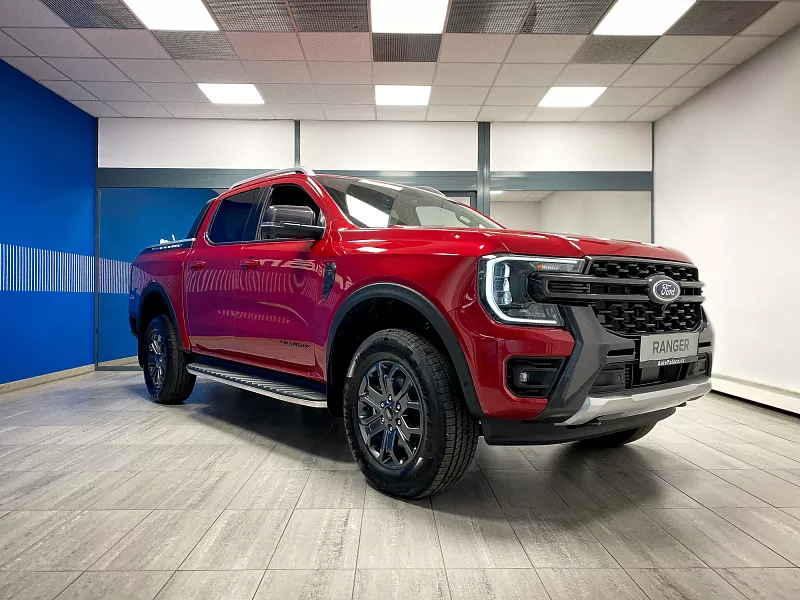 Ford RANGER Wildtrak, 2.0 EcoBlue Bi-Turbo 151 kW / 205K 2,0 EcoBlue Bi-Turbo 151 kW automat Red Rapid