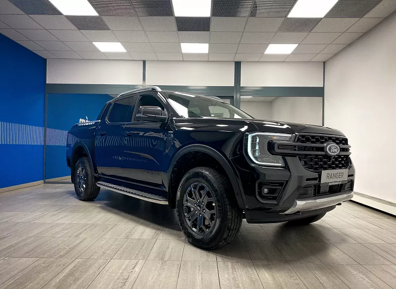 Ford RANGER Wildtrak, 3.0 EcoBlue V6 176 kW / 240K 3.0 EcoBlue V6 176 kW automat Black Agate