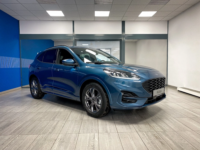 Ford KUGA ST-LINE X, 2.5 Duratec Hybrid (PHEV) 165 kW / 225K 2,5 Duratec PHEV 165 kW automat Blue Metallic