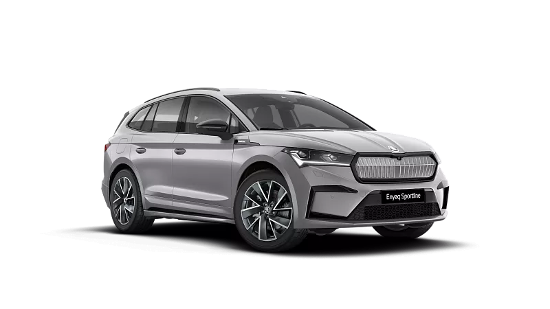 Škoda ENYAQ SPORTLINE 85x 85x 210 kW automat Stříbrná Brilliant metalíza