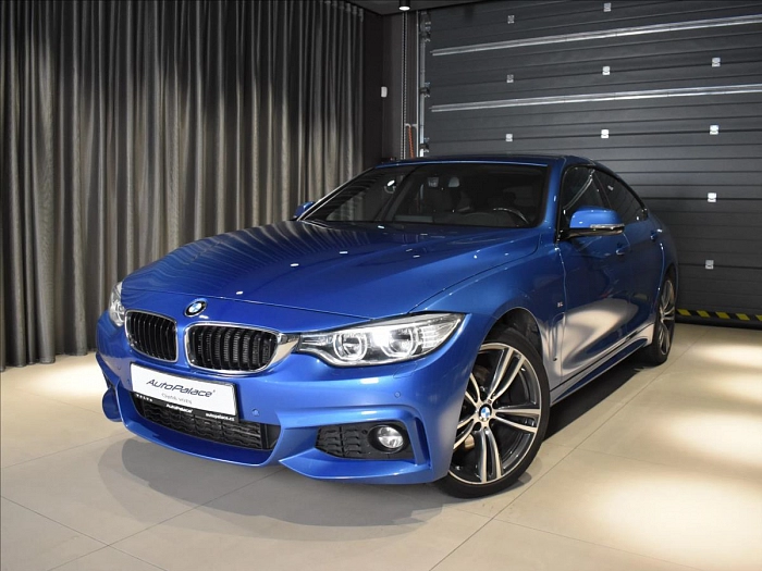 BMW 4 3,0 430d xDrive GC M-paket 190 kW automat modrá