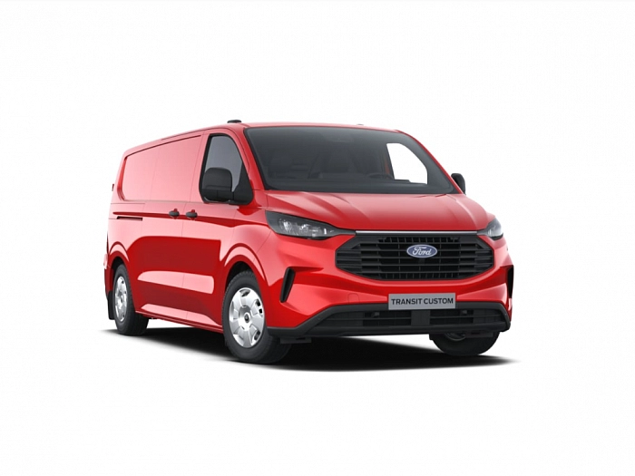 Ford TRANSIT_CUSTOM TREND 320 L2, 2.0 EcoBlue 110 kW/150 k 2,0 EcoBlue 110 kW Červená Race