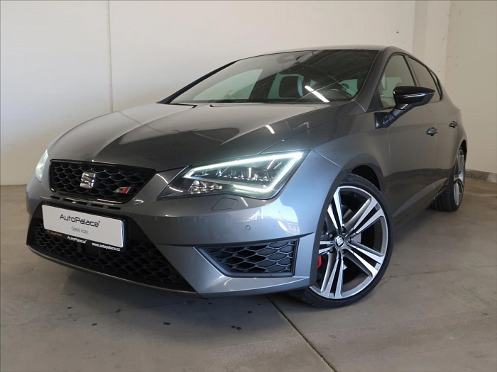 SEAT Leon 2,0 TSI 290HP DSG Cupra 1.MAJ 213 kW automat šedá