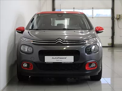 Citroën C3 1,2 PureTech Shine KAMERA ČR 61 kW šedá