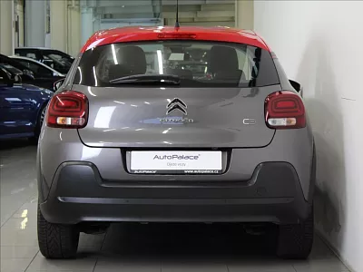 Citroën C3 1,2 PureTech Shine KAMERA ČR 61 kW šedá