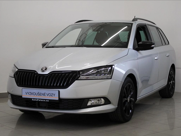 Škoda Fabia 1,0 TSi Tour Black 86tkm. ČR 70 kW šedá