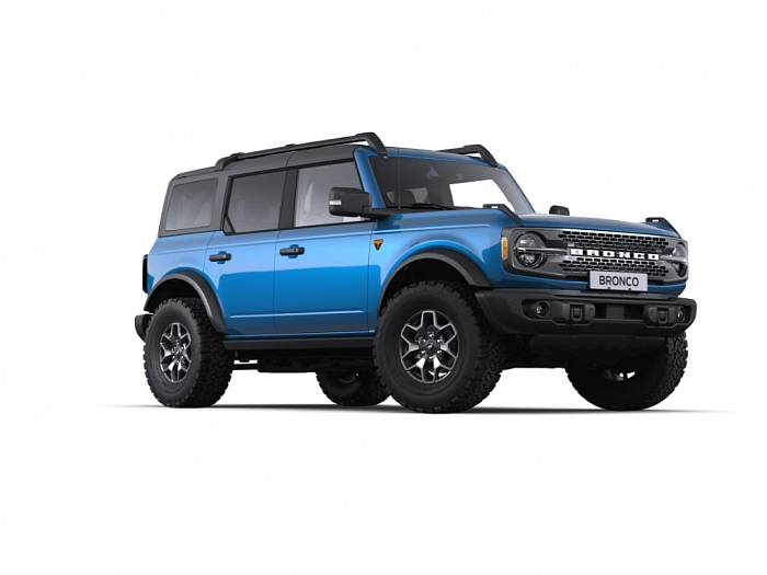 Ford Bronco Badlands 2.7 EcoBoost V6 Twin-Turbo 2,7 EcoBoost V6 246 kW automat Modrá Velocity