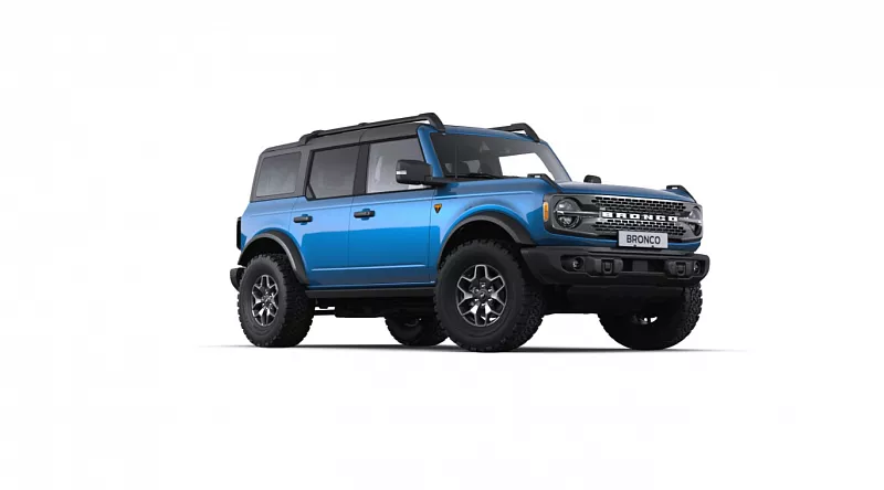 Ford Bronco Badlands 2.7 EcoBoost V6 Twin-Turbo 2,7 EcoBoost V6 246 kW automat Modrá Velocity