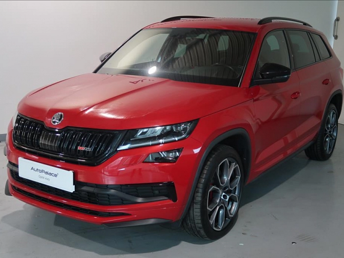 Škoda Kodiaq 2,0 Bi-TDI 176 kW RS 4x4 DSG 176 kW automat červená