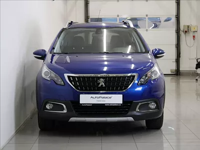 Peugeot 2008 1,2 PT 81kW AT Allure 64tkm.ČR 81 kW automat modrá