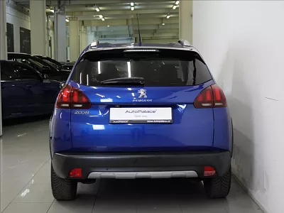 Peugeot 2008 1,2 PT 81kW AT Allure 64tkm.ČR 81 kW automat modrá