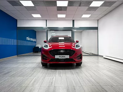 Ford Puma ST- Line, 1,0 EcoBoost hybrid ( mHEV ) 92kW 1,0 EcoBoost 92 kW automat Fantastic Red