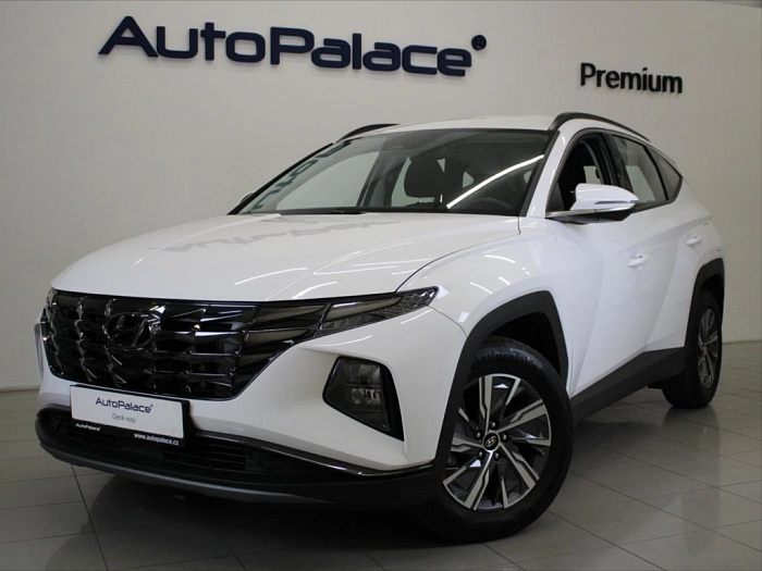 Hyundai Tucson 1,6 T-GDi 110kW MT 14 550 km 110 kW bílá