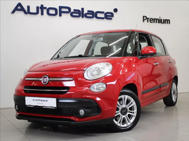 Fiat 500L 1,4 i 70kW 1.majitel 48 500km! 70 kW červená