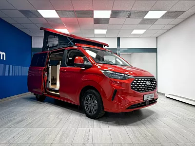 Ford TRANSIT_CUSTOM NUGGET 320 L1 Titanium, 2.0 EcoBlue 125kW/170 k 2,0 EcoBlue 125 kW automat Artisan Red