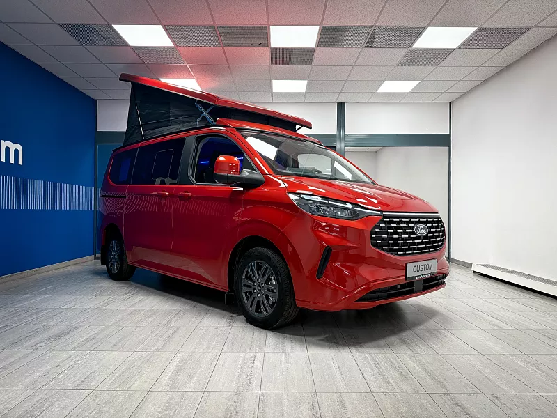 Ford TRANSIT_CUSTOM NUGGET 320 L1 Titanium, 2.0 EcoBlue 125kW/170 k 2,0 EcoBlue 125 kW automat Artisan Red