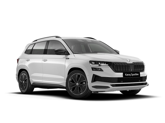 Škoda KAROQ SPORTLINE 1,5 TSI 110 kW automat Bílá Moon metalíza