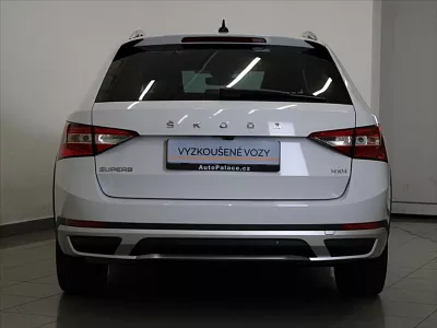 Škoda Superb 2,0 TDi 147kW 4x4 Scout PANO 147 kW automat bílá