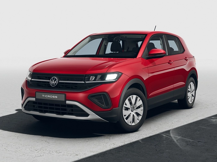 Volkswagen T-Cross Limited 1.0 TSI 70 kW 5G 1,0 TSI 70 kW Červená Kings metalíza