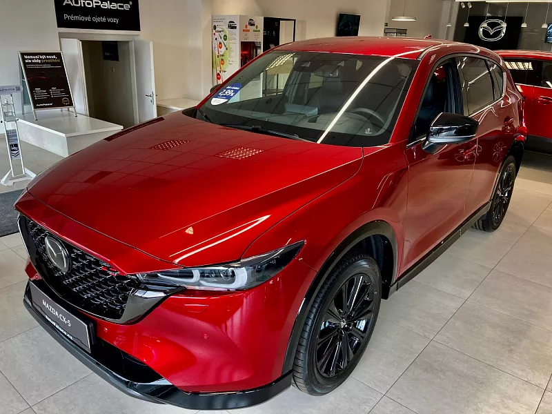 Mazda CX-5 2023 5WGN 2,5L Skyactiv G194hp 6AT AWD 2,5L SKYACTIV-G 143 kW automat Soul Red Crystal