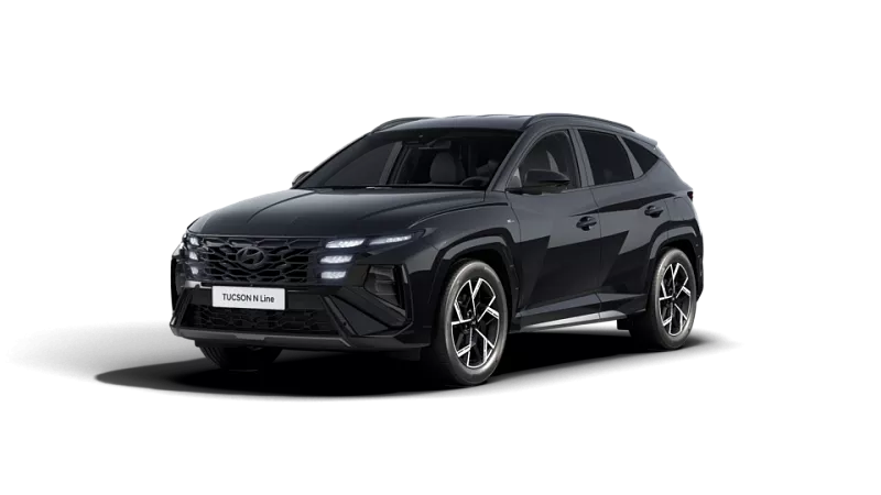 Hyundai TUCSON 1,6TGDi HYBRID 158kW 4X4  AUTOMAT N-LINE 1,6TGDI HEV 158KW 158 kW automat ABYSS BLACK