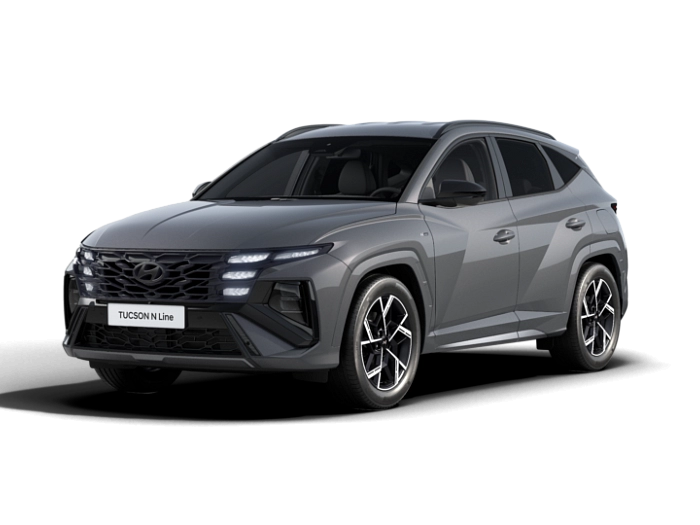 Hyundai TUCSON 1,6TGDi HYBRID 158kW 4X4  AUTOMAT N-LINE 1,6TGDI HEV 158KW 158 kW automat ECOTRONIC GRAY PEARL