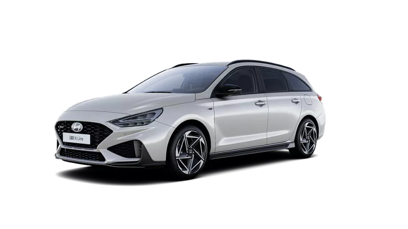 Hyundai I30 KOMBI 1,5TGDi MILD HYBRID 103kW AUTOMAT N-LINE SAFETY 1,5TGDI 103KW MH 103 kW automat SHIMMERING SILVER