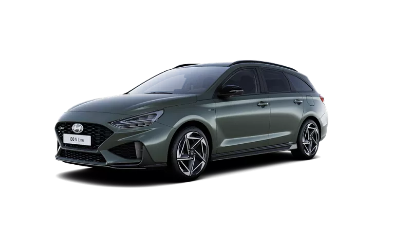 Hyundai I30 KOMBI 1,5TGDi MILD HYBRID 103kW AUTOMAT N-LINE SAFETY 1,5TGDI 103KW MH 103 kW automat Cypress Green Pearl