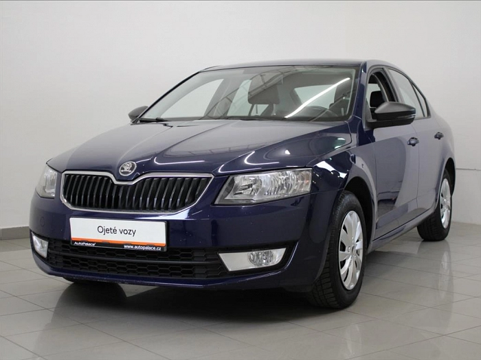 Škoda Octavia 1,6 TDi 2.majitel ČR 142tkm. 66 kW modrá