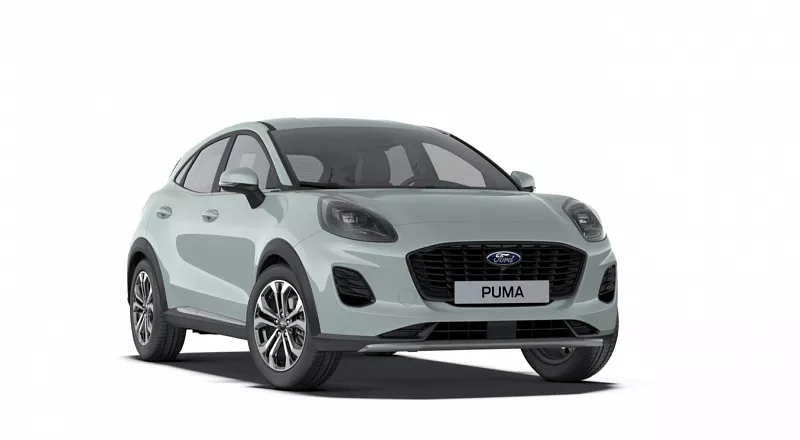 Ford Puma Titanium, 1,0 EcoBoost hybrid ( mHEV ) 92kW 1,0 EcoBoost 92 kW Šedá Cactus