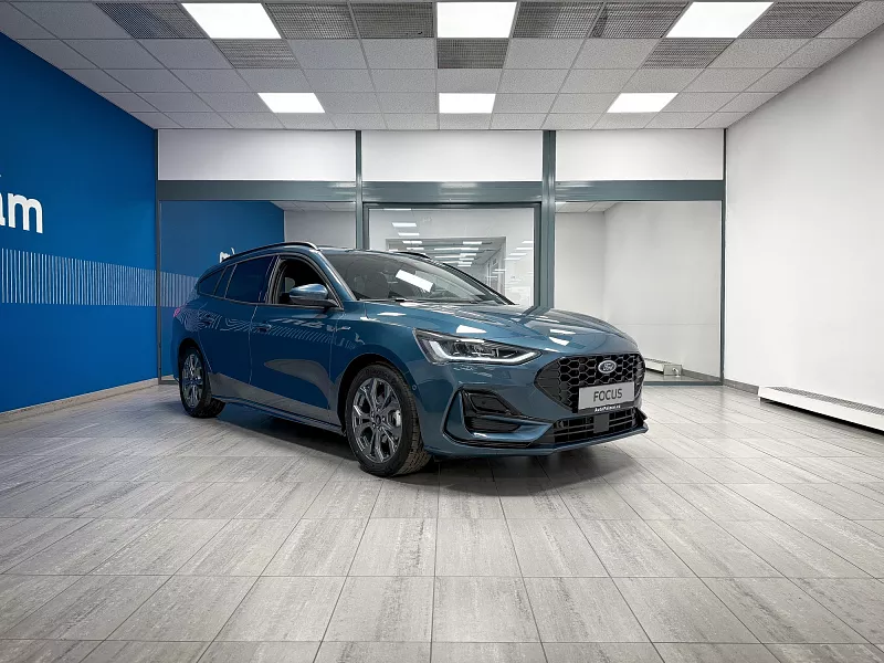 Ford Focus ST- Line X, 1.0 EcoBoost Hybrid (mHEV) 114kW 1,0 EcoBoost 114 kW automat Blue Metallic