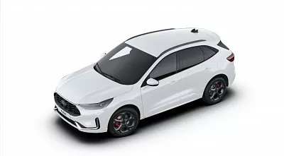 Ford KUGA ST-LINE X, 2.5 Duratec Hybrid (HEV) 134 kW / 183K 2,5 Duratec HEV 134 kW automat Frozen White