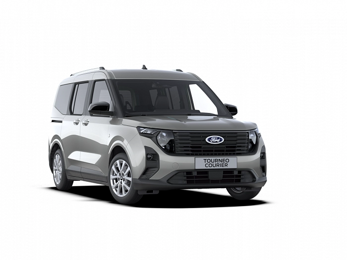 Ford TOURNEO_COURIER Titanium, 1.0 EcoBoost 92 kW 1,0 EcoBoost 92 kW automat Silver Solar