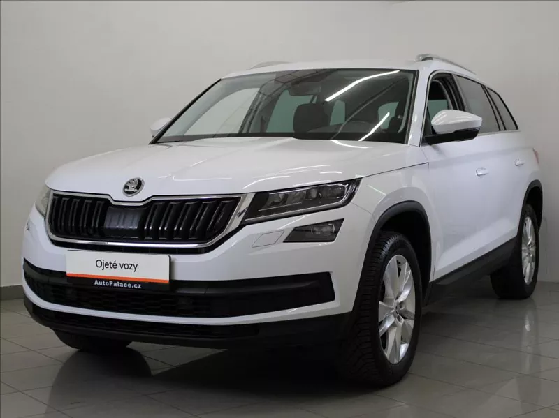 Škoda Kodiaq 2,0 TDi 140kW 4x4 Style 90tkm. 140 kW automat bílá