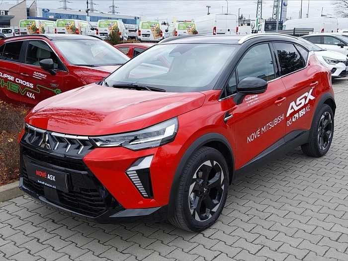 Mitsubishi ASX 1.3 AT M-HYBRID  MY25 NTENSE+ 103 kW automat červená metalíza