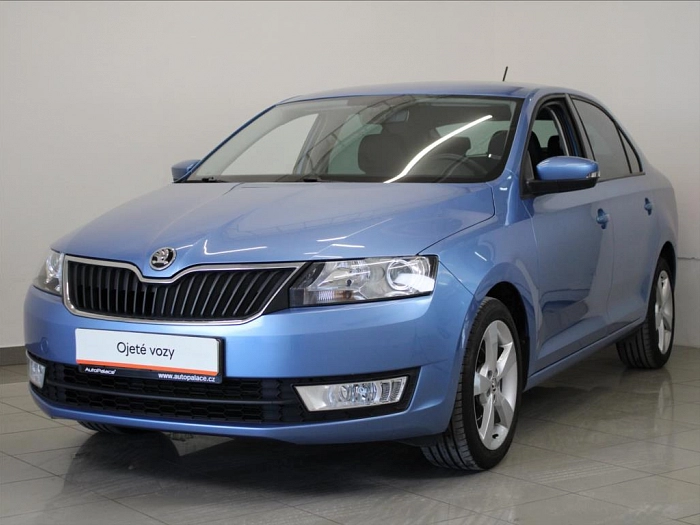 Škoda Rapid 1,2 TSi 66kW Style ČR 66 kW modrá